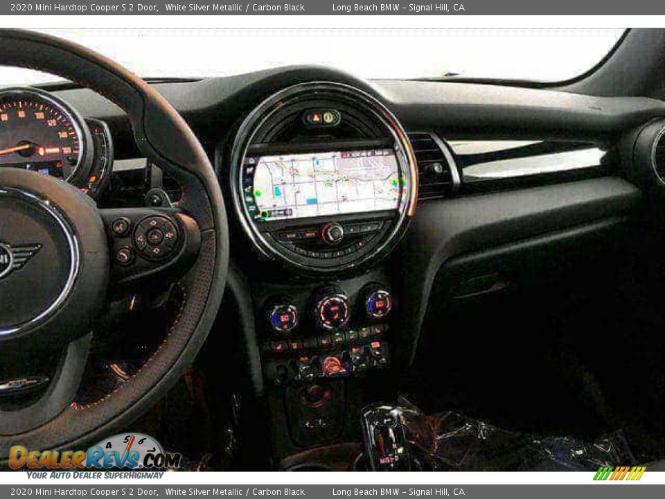 2020 Mini Hardtop Cooper S 2 Door White Silver Metallic / Carbon Black Photo #6