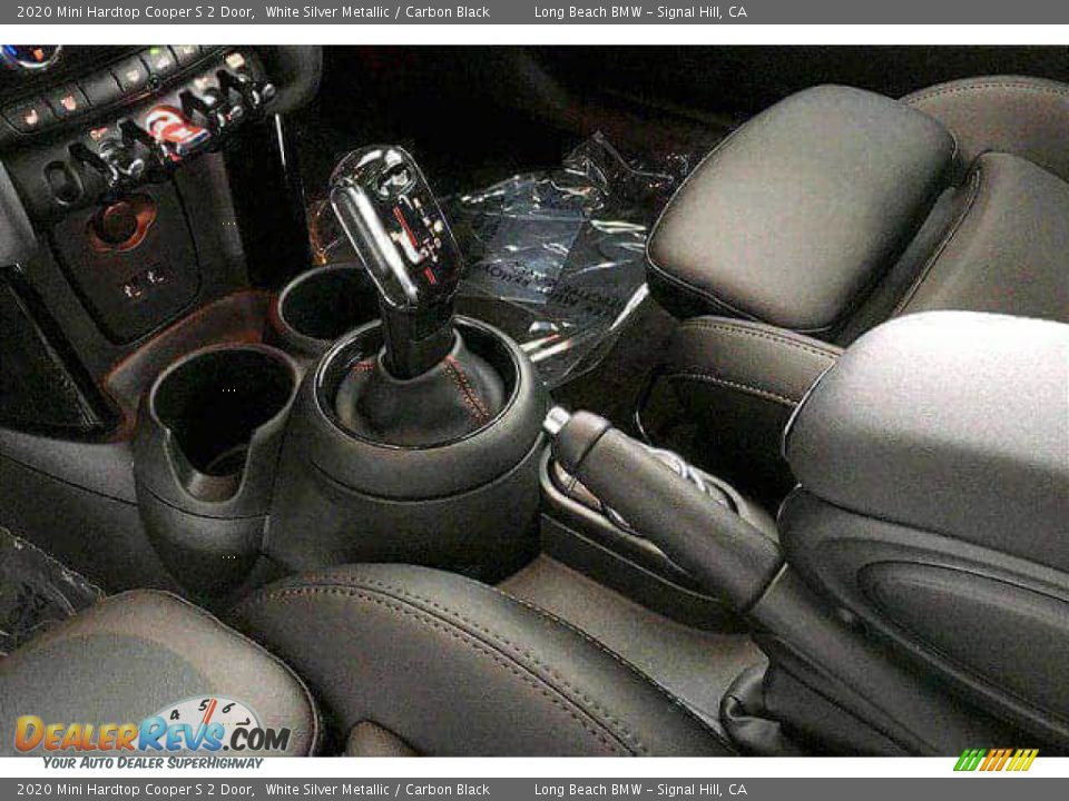 2020 Mini Hardtop Cooper S 2 Door White Silver Metallic / Carbon Black Photo #8