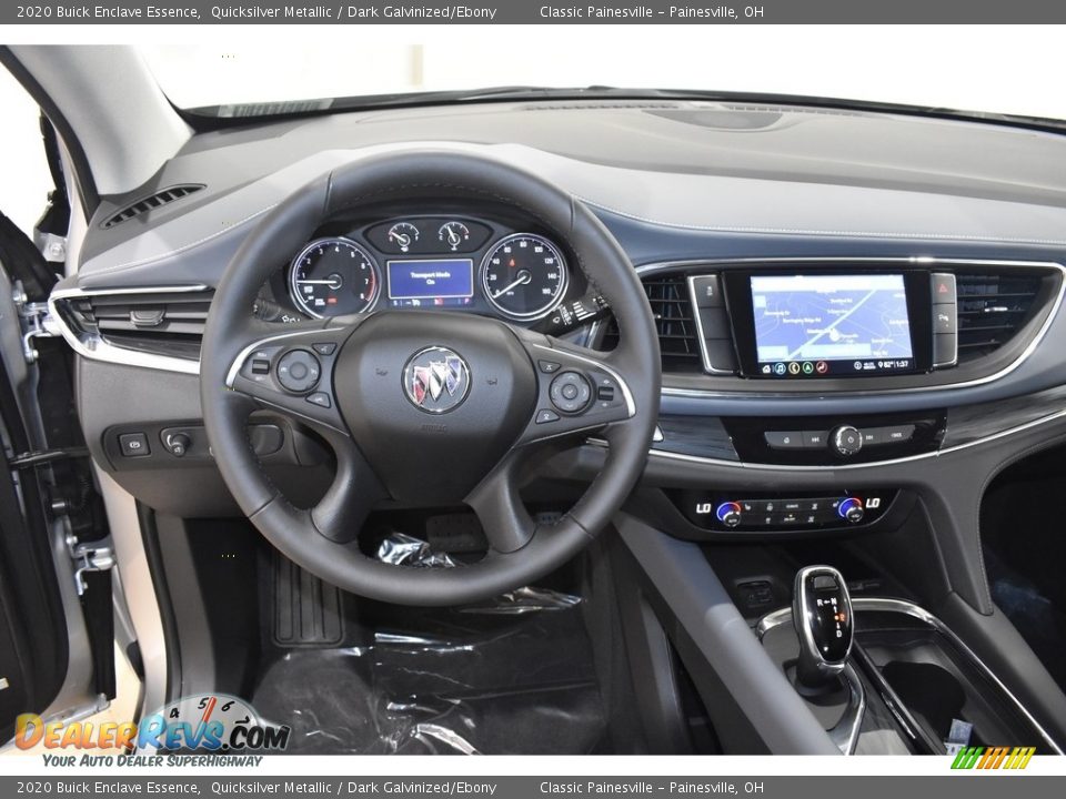 2020 Buick Enclave Essence Quicksilver Metallic / Dark Galvinized/Ebony Photo #10