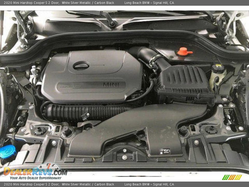 2020 Mini Hardtop Cooper S 2 Door White Silver Metallic / Carbon Black Photo #10