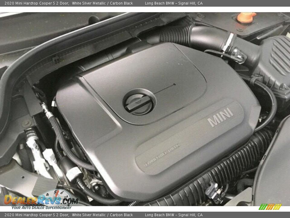 2020 Mini Hardtop Cooper S 2 Door White Silver Metallic / Carbon Black Photo #11