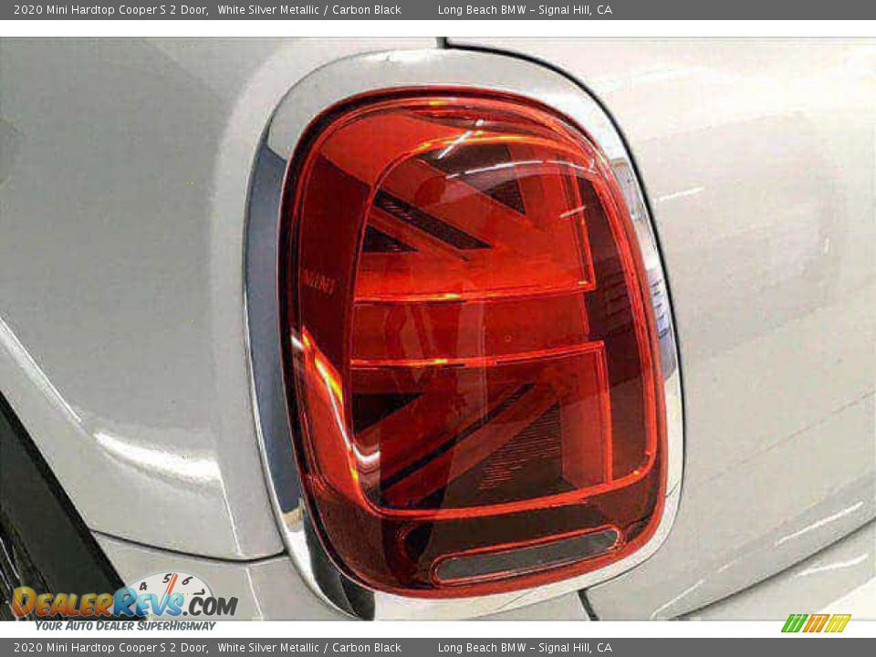 2020 Mini Hardtop Cooper S 2 Door White Silver Metallic / Carbon Black Photo #15
