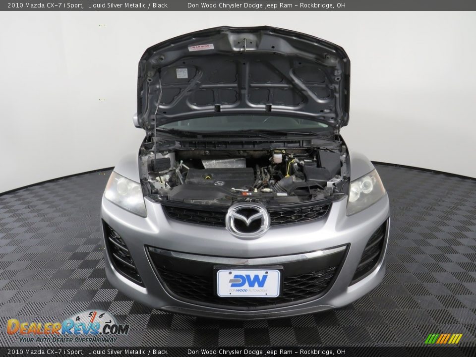 2010 Mazda CX-7 i Sport Liquid Silver Metallic / Black Photo #5