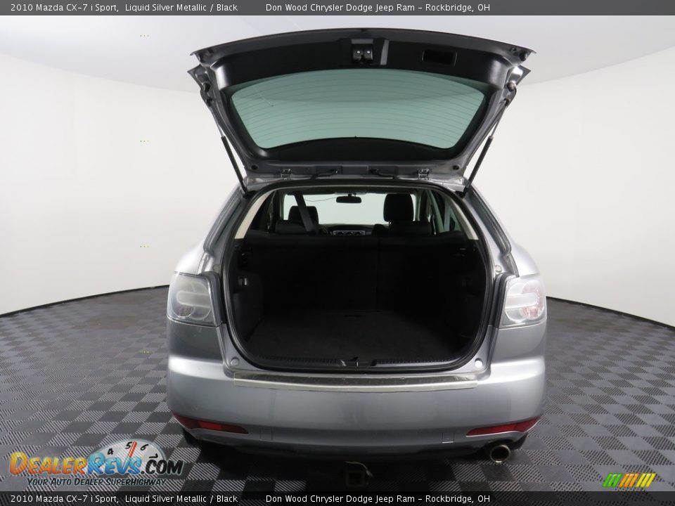 2010 Mazda CX-7 i Sport Liquid Silver Metallic / Black Photo #12