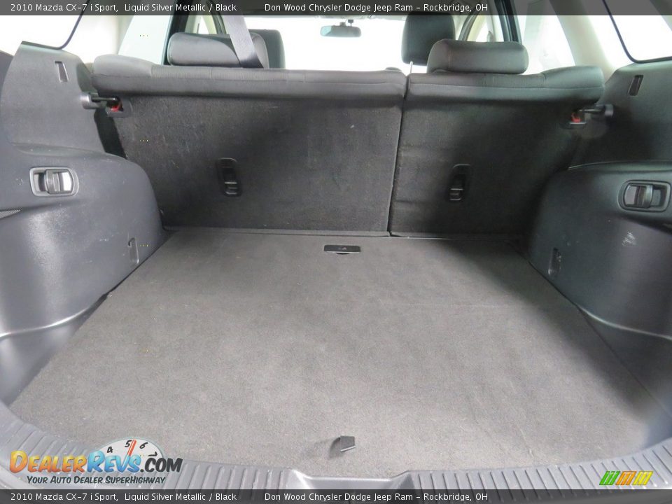2010 Mazda CX-7 i Sport Liquid Silver Metallic / Black Photo #13