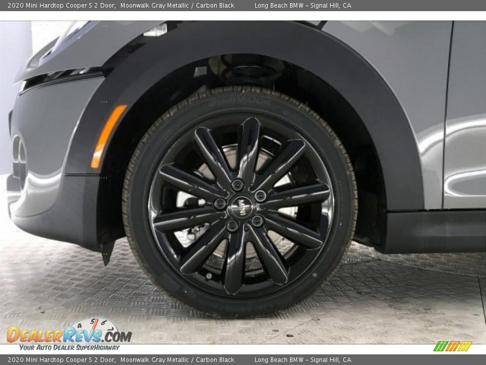 2020 Mini Hardtop Cooper S 2 Door Moonwalk Gray Metallic / Carbon Black Photo #11