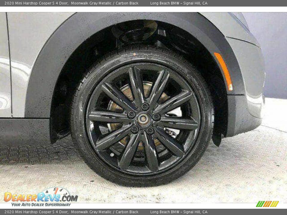 2020 Mini Hardtop Cooper S 4 Door Moonwalk Gray Metallic / Carbon Black Photo #9
