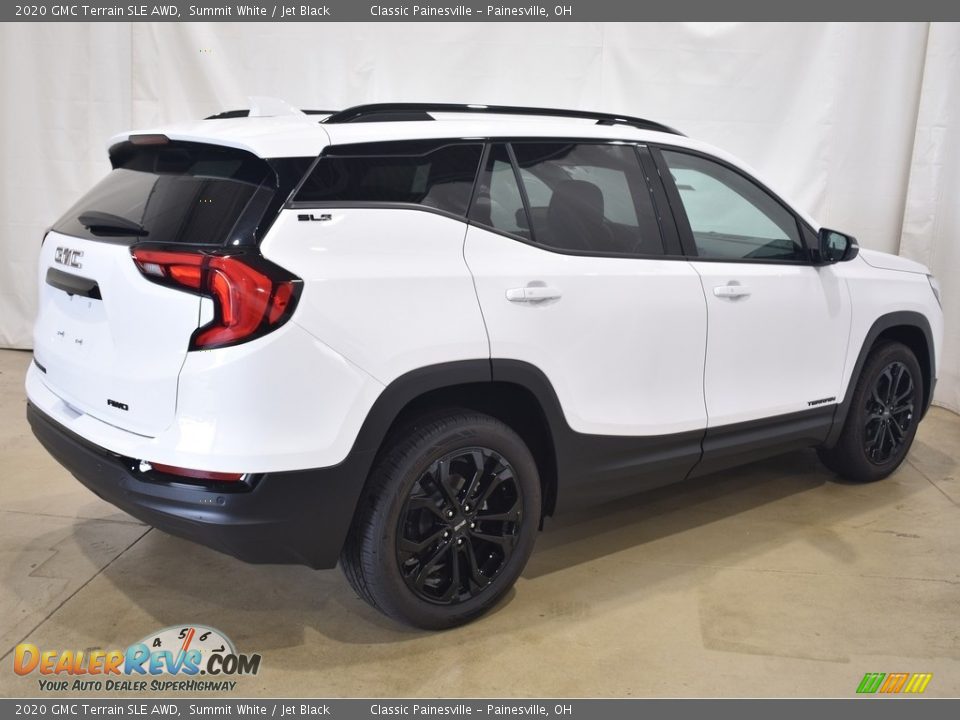 2020 GMC Terrain SLE AWD Summit White / Jet Black Photo #2