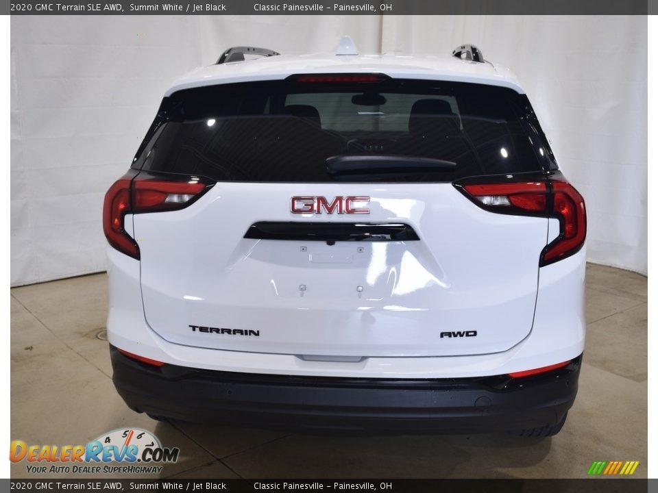 2020 GMC Terrain SLE AWD Summit White / Jet Black Photo #3