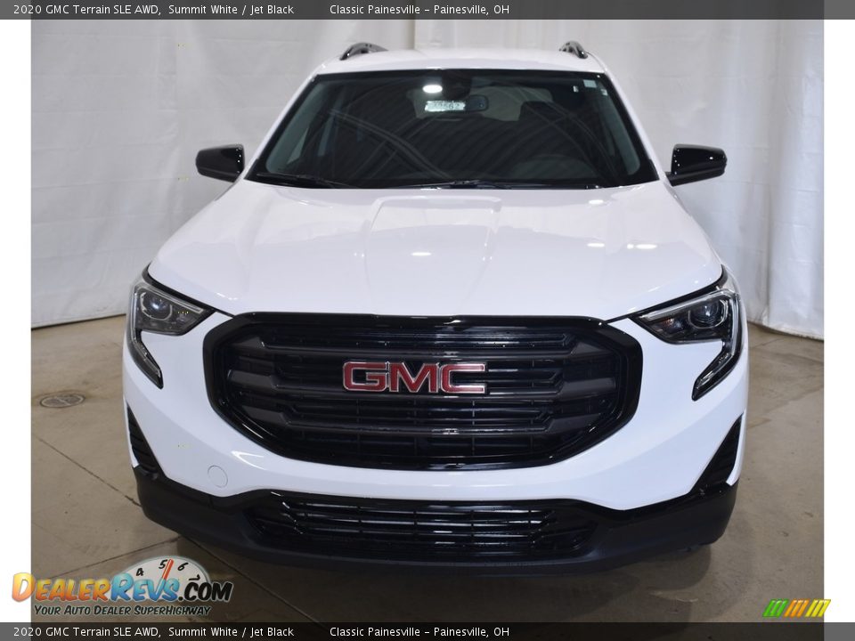 2020 GMC Terrain SLE AWD Summit White / Jet Black Photo #4