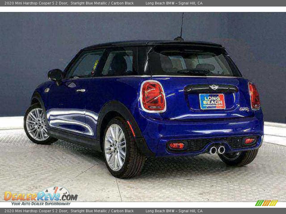 2020 Mini Hardtop Cooper S 2 Door Starlight Blue Metallic / Carbon Black Photo #2