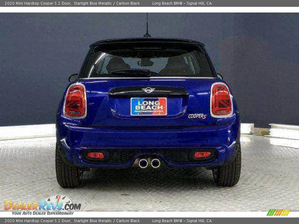 2020 Mini Hardtop Cooper S 2 Door Starlight Blue Metallic / Carbon Black Photo #3