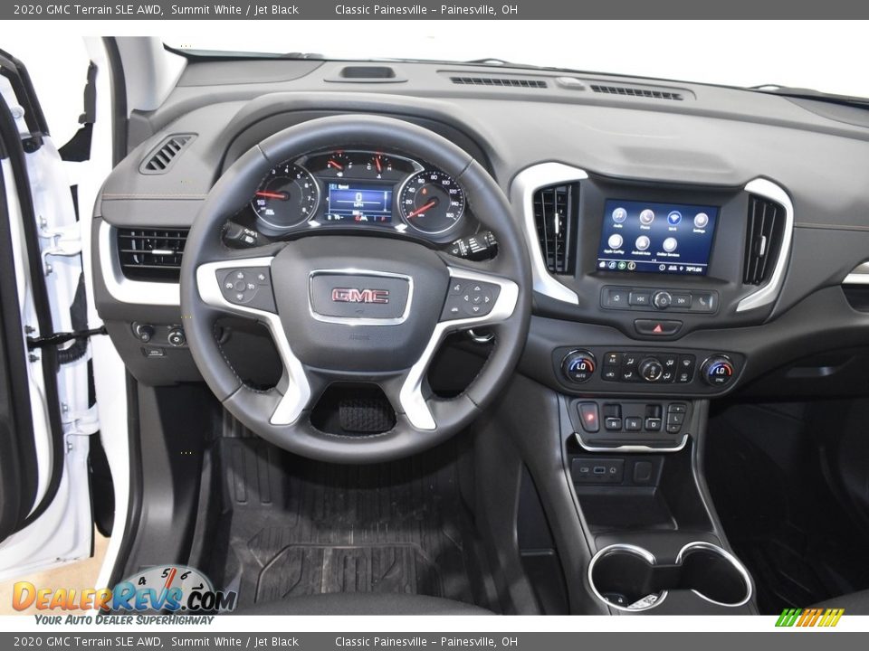 2020 GMC Terrain SLE AWD Summit White / Jet Black Photo #8