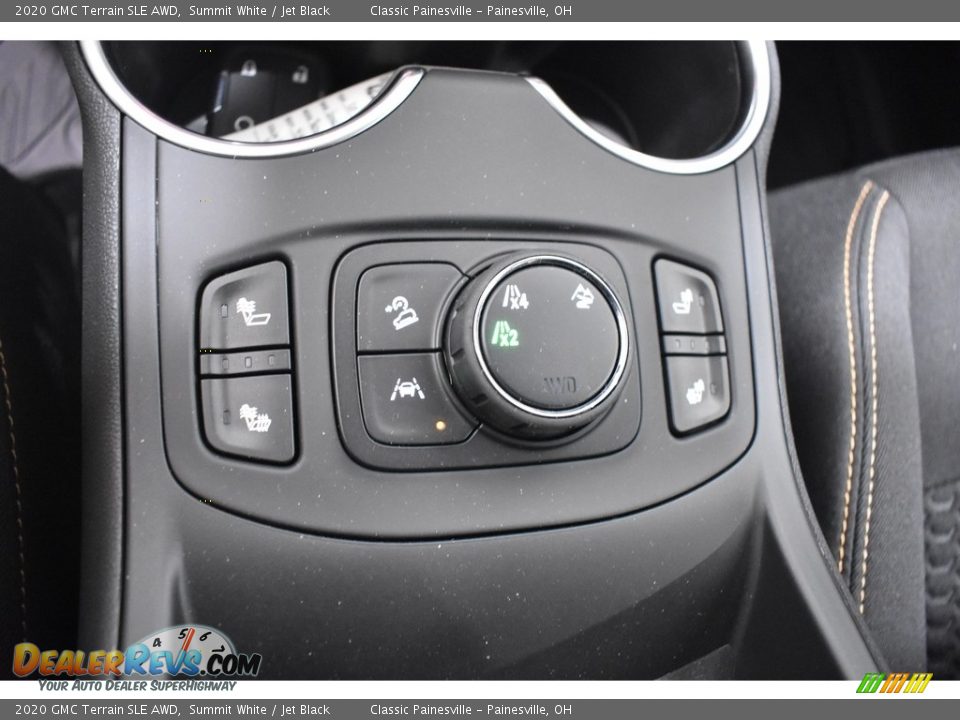 2020 GMC Terrain SLE AWD Summit White / Jet Black Photo #9