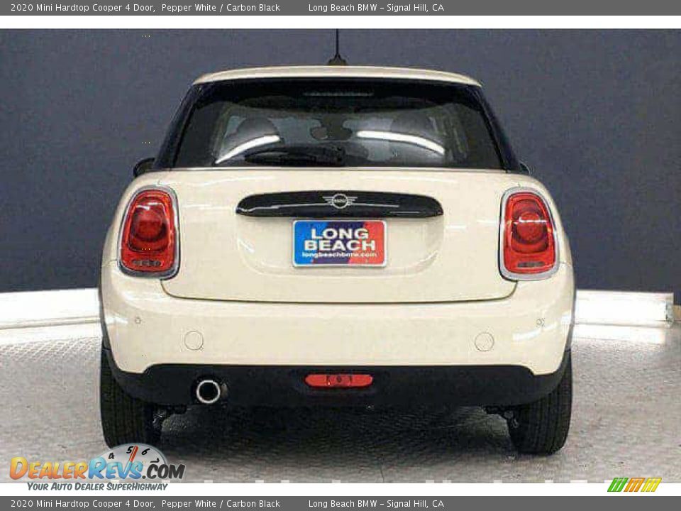 2020 Mini Hardtop Cooper 4 Door Pepper White / Carbon Black Photo #3