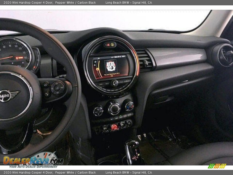 2020 Mini Hardtop Cooper 4 Door Pepper White / Carbon Black Photo #5