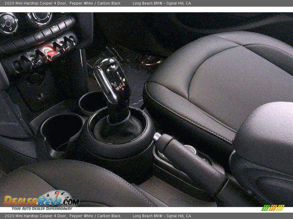 2020 Mini Hardtop Cooper 4 Door Pepper White / Carbon Black Photo #6
