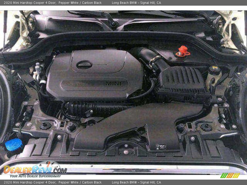 2020 Mini Hardtop Cooper 4 Door Pepper White / Carbon Black Photo #8