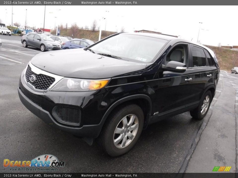 2013 Kia Sorento LX AWD Ebony Black / Gray Photo #5