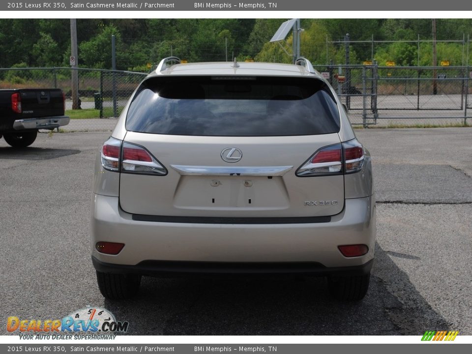 2015 Lexus RX 350 Satin Cashmere Metallic / Parchment Photo #4