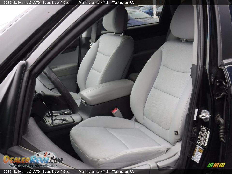 2013 Kia Sorento LX AWD Ebony Black / Gray Photo #11