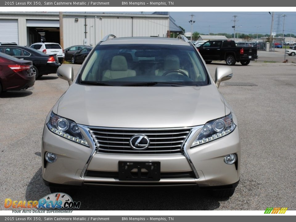 2015 Lexus RX 350 Satin Cashmere Metallic / Parchment Photo #8