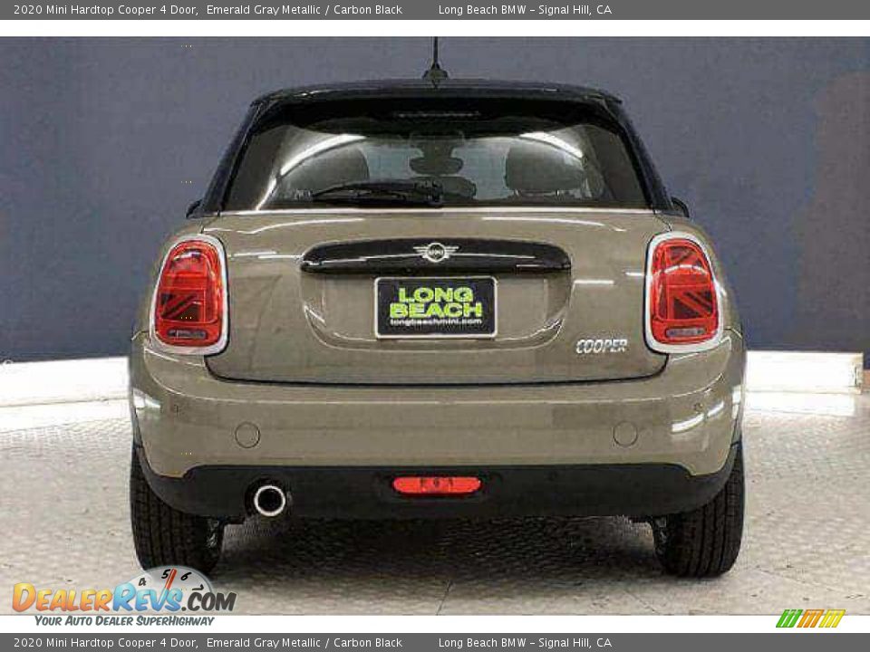 2020 Mini Hardtop Cooper 4 Door Emerald Gray Metallic / Carbon Black Photo #3