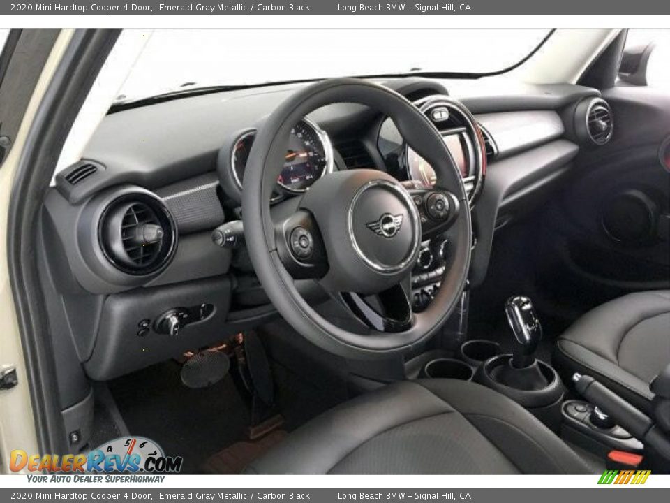 2020 Mini Hardtop Cooper 4 Door Emerald Gray Metallic / Carbon Black Photo #4