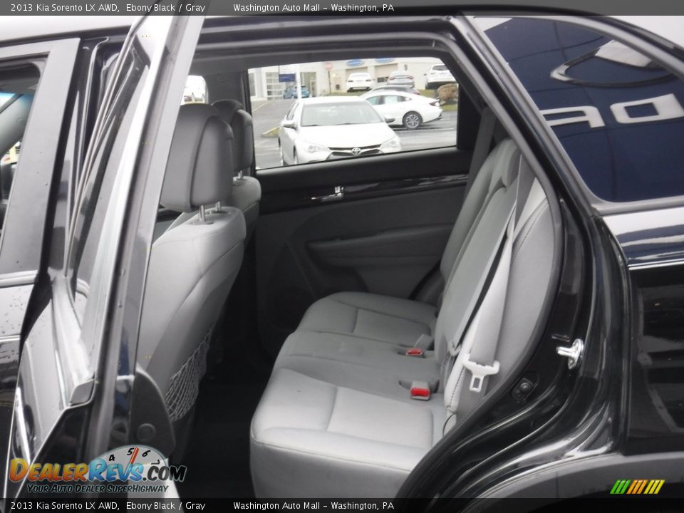 2013 Kia Sorento LX AWD Ebony Black / Gray Photo #20