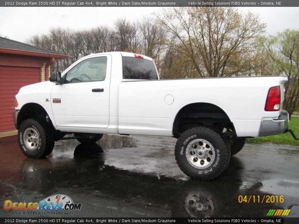 2012 Dodge Ram 2500 HD ST Regular Cab 4x4 Bright White / Dark Slate/Medium Graystone Photo #5