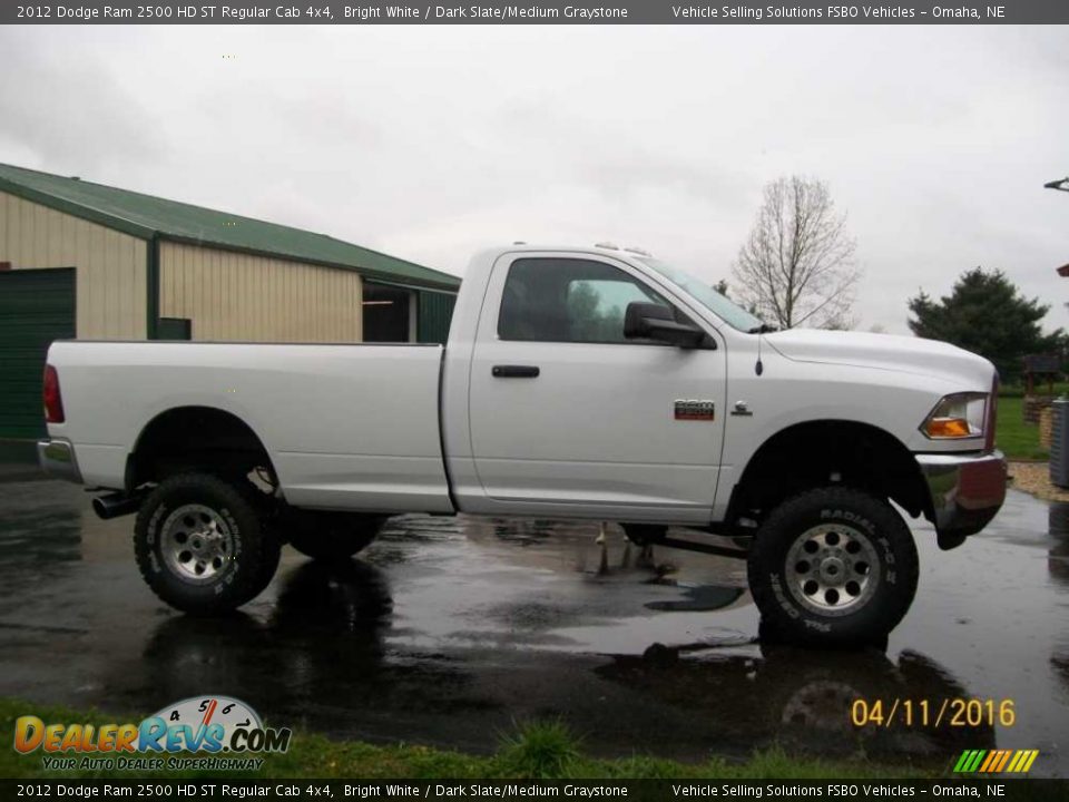 Bright White 2012 Dodge Ram 2500 HD ST Regular Cab 4x4 Photo #6