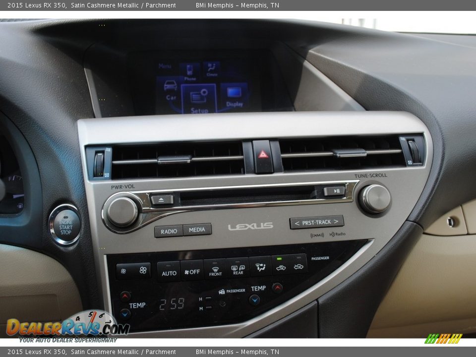 Controls of 2015 Lexus RX 350 Photo #17