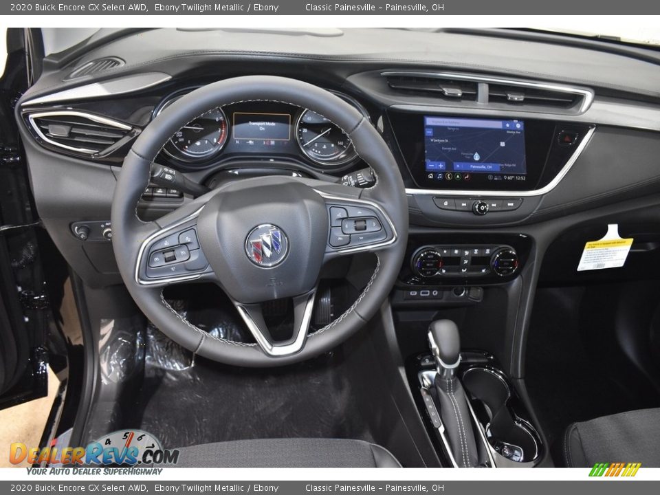 2020 Buick Encore GX Select AWD Ebony Twilight Metallic / Ebony Photo #9