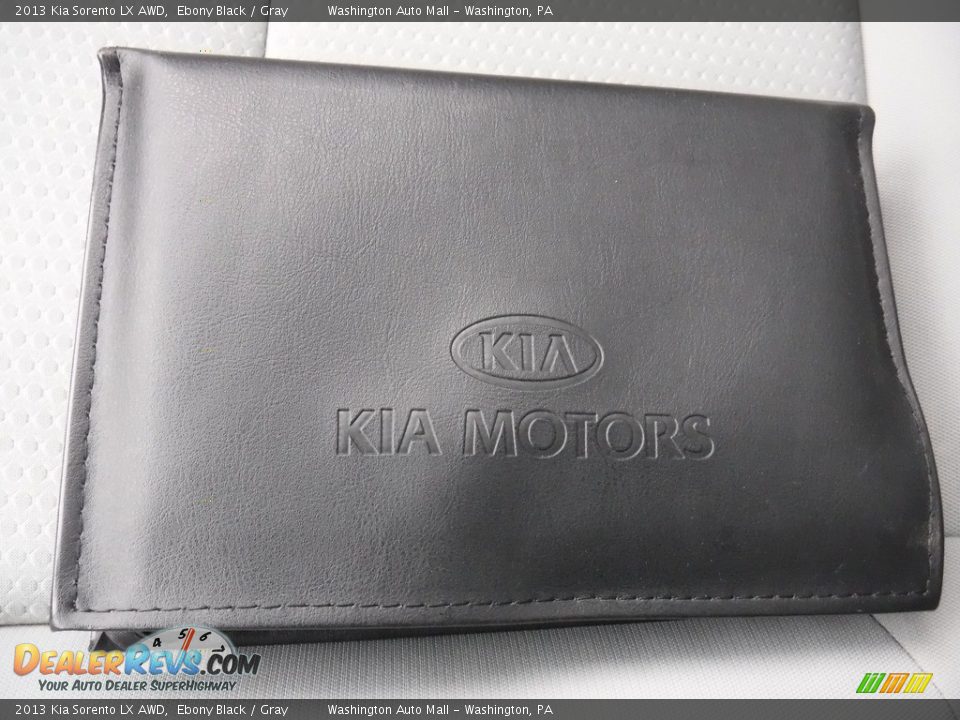 2013 Kia Sorento LX AWD Ebony Black / Gray Photo #23