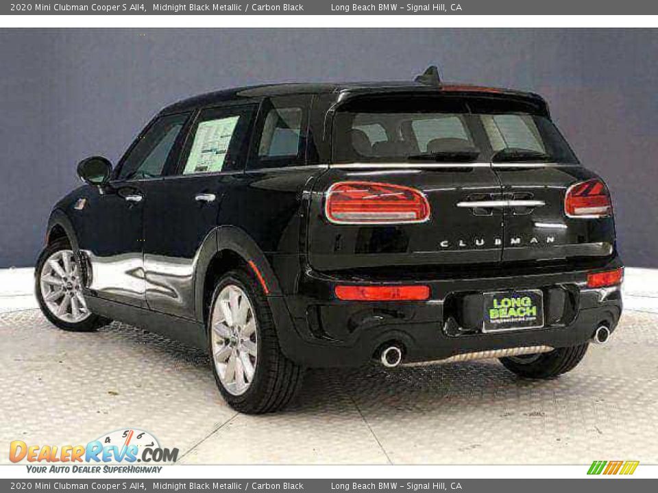 2020 Mini Clubman Cooper S All4 Midnight Black Metallic / Carbon Black Photo #2