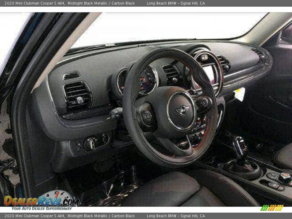 2020 Mini Clubman Cooper S All4 Midnight Black Metallic / Carbon Black Photo #4