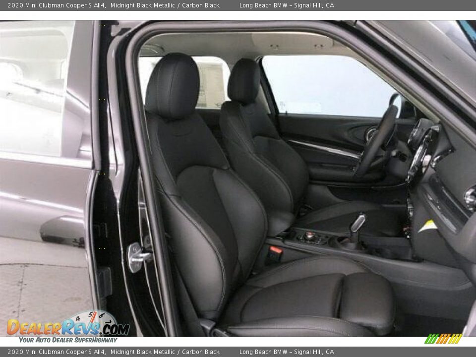 2020 Mini Clubman Cooper S All4 Midnight Black Metallic / Carbon Black Photo #7