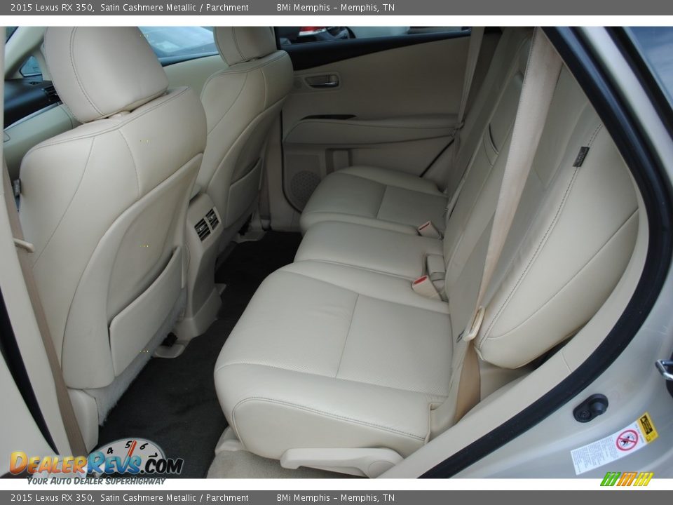 2015 Lexus RX 350 Satin Cashmere Metallic / Parchment Photo #26