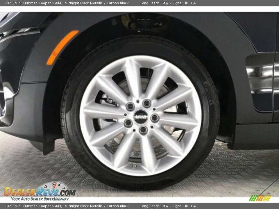 2020 Mini Clubman Cooper S All4 Midnight Black Metallic / Carbon Black Photo #9