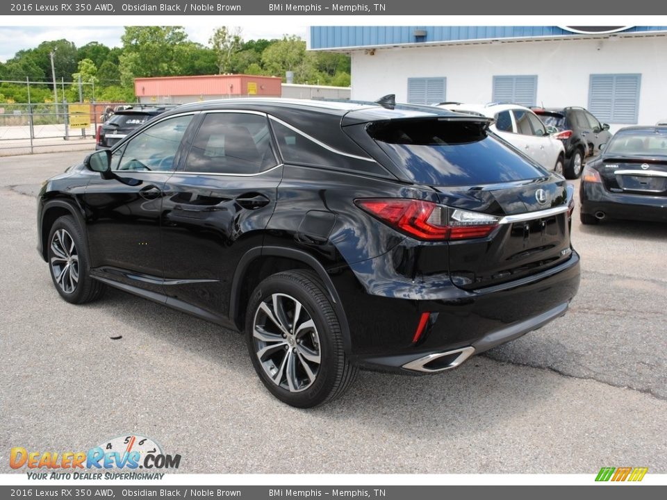 2016 Lexus RX 350 AWD Obsidian Black / Noble Brown Photo #3