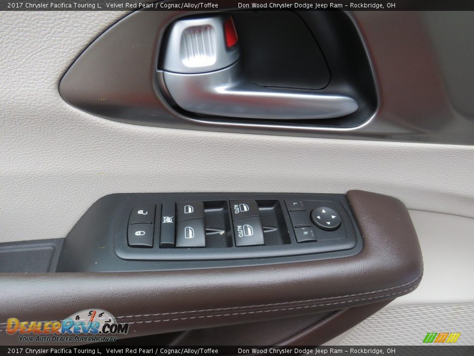2017 Chrysler Pacifica Touring L Velvet Red Pearl / Cognac/Alloy/Toffee Photo #20