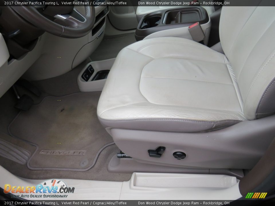 2017 Chrysler Pacifica Touring L Velvet Red Pearl / Cognac/Alloy/Toffee Photo #21