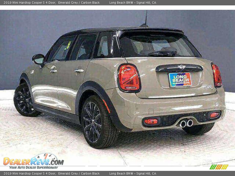 2019 Mini Hardtop Cooper S 4 Door Emerald Grey / Carbon Black Photo #2