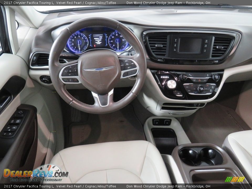 2017 Chrysler Pacifica Touring L Velvet Red Pearl / Cognac/Alloy/Toffee Photo #36