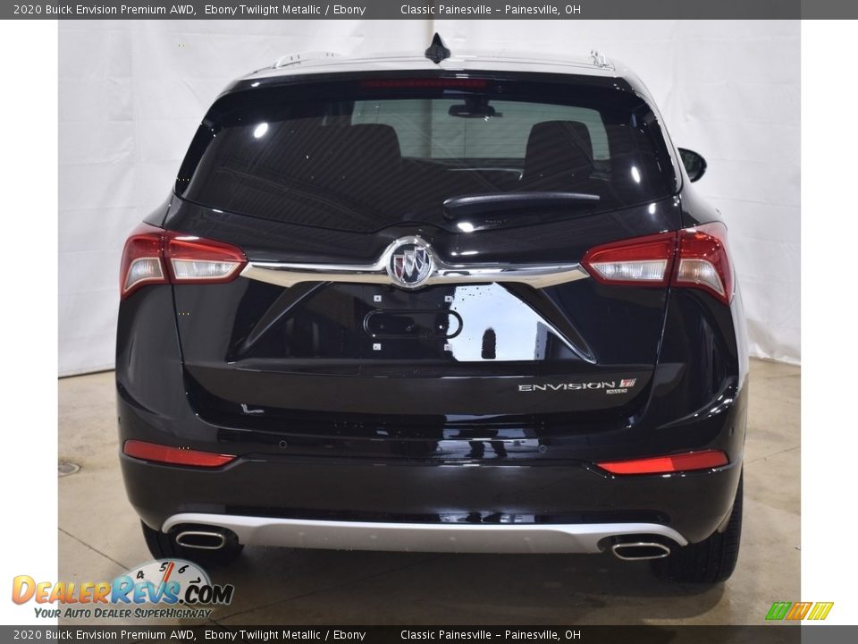 2020 Buick Envision Premium AWD Ebony Twilight Metallic / Ebony Photo #3