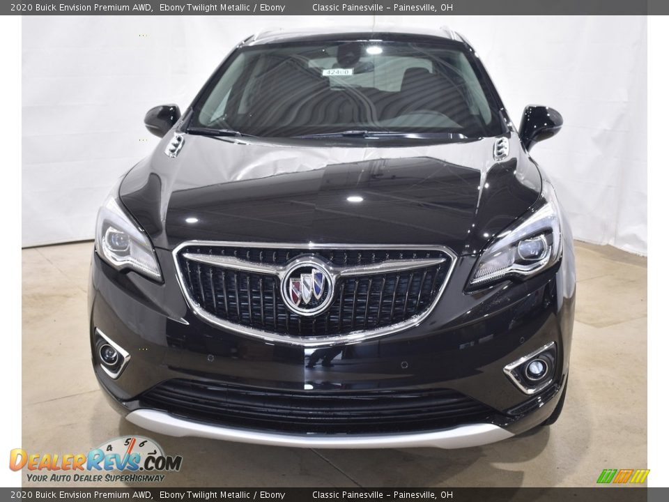 2020 Buick Envision Premium AWD Ebony Twilight Metallic / Ebony Photo #4