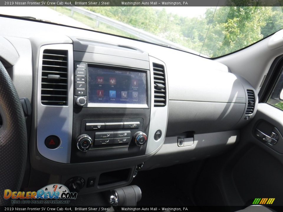 2019 Nissan Frontier SV Crew Cab 4x4 Brilliant Silver / Steel Photo #3