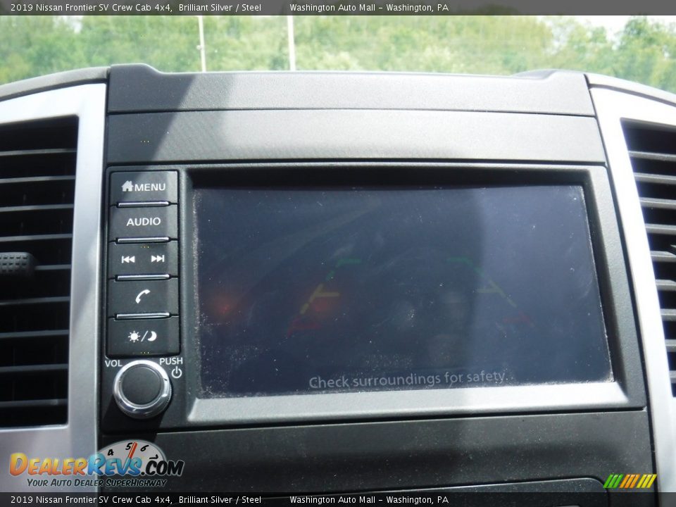 2019 Nissan Frontier SV Crew Cab 4x4 Brilliant Silver / Steel Photo #4