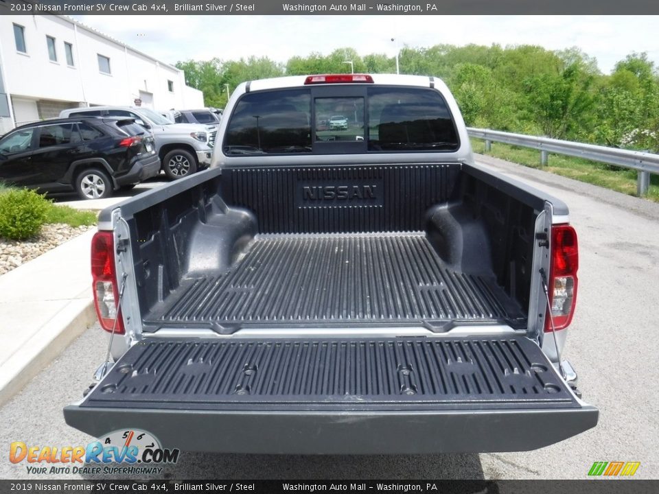 2019 Nissan Frontier SV Crew Cab 4x4 Brilliant Silver / Steel Photo #15