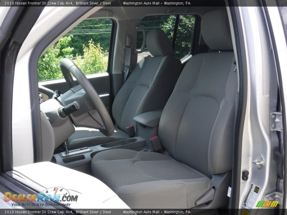 2019 Nissan Frontier SV Crew Cab 4x4 Brilliant Silver / Steel Photo #18